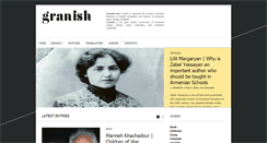 Desktop Screenshot of granish.com